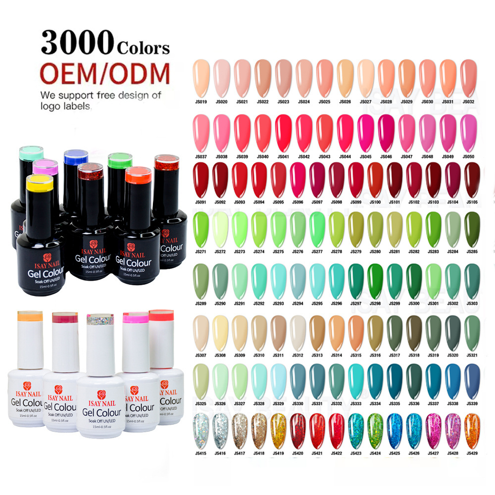 Wholesale nail products factory oem 7.5ml 10ml 12ml 15ml uv gel polish private label color for nail art