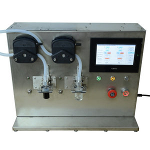 Nail gel polish glue filling machine dipping liquid UV gel double nozzles nail polish filling machine