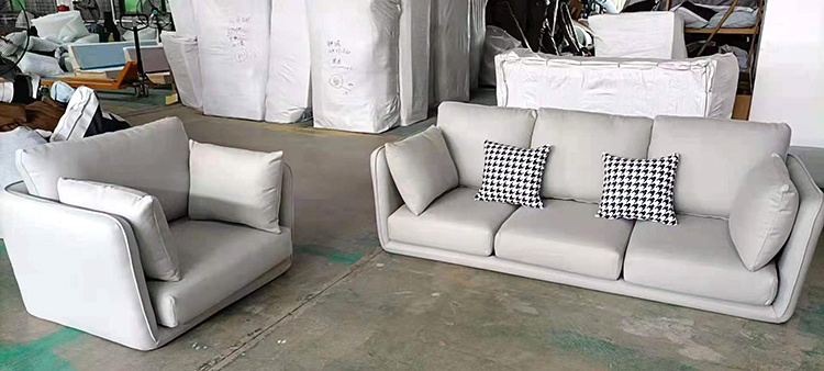 Luxury Furniture Modern Living Room Fabric Sofa 3 Seater Upholstered Sleeper Lounge Sofa Fabric