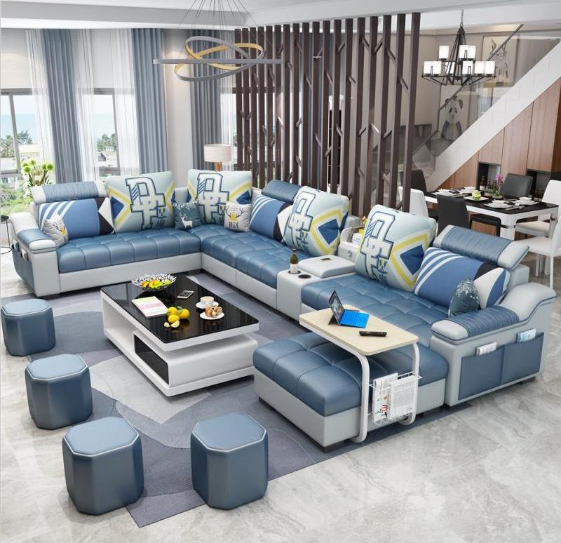 New Product High Density Modern Sectional Sofa Colorful Home Furnishing Sofa Set Modern Modular Sectional Living Room Sofa