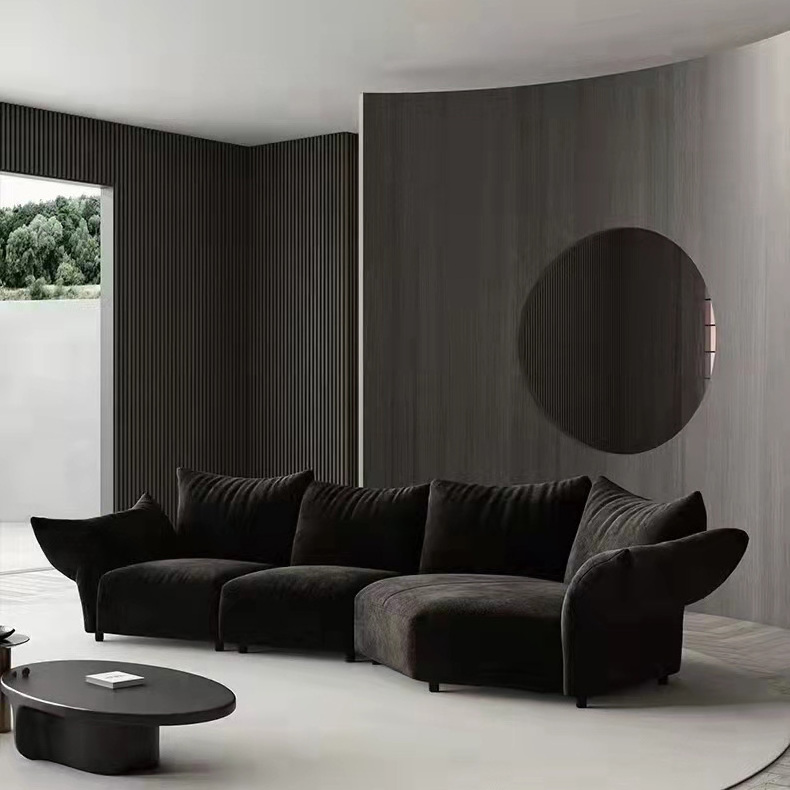 Modern Living Room Furniture Sofa Combination Artistic Sense Irregular Petal Shaped Sofa