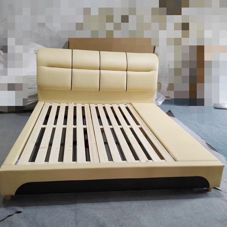 Mdf Home Furniture Wooden Set Bedroom Foldable Bed