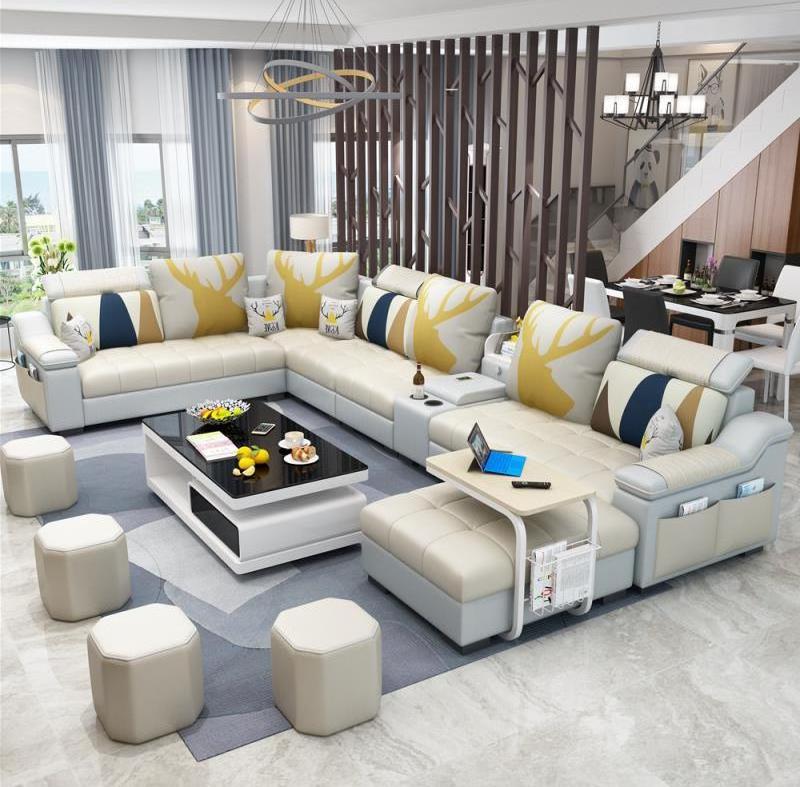 New Product High Density Modern Sectional Sofa Colorful Home Furnishing Sofa Set Modern Modular Sectional Living Room Sofa