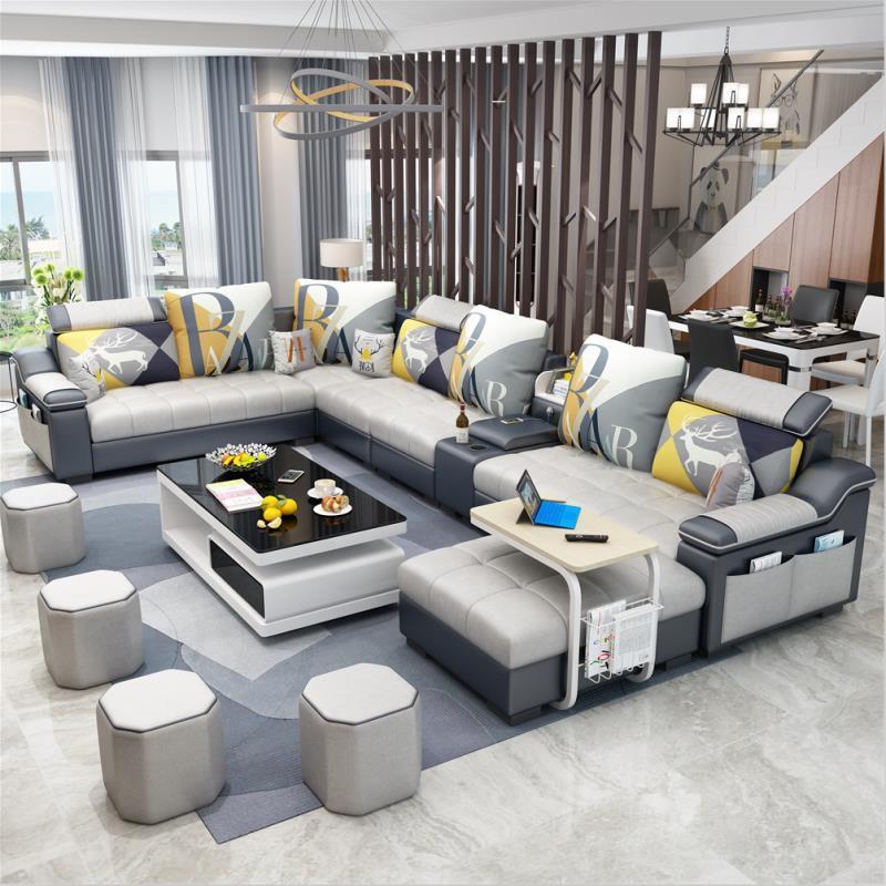 New Product High Density Modern Sectional Sofa Colorful Home Furnishing Sofa Set Modern Modular Sectional Living Room Sofa