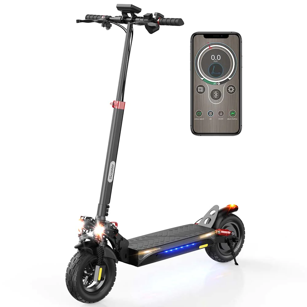 iScooter ix4 800W 10 inch Off Road Tire 15Ah 45km/h APP Control Adult High Speed Electric Scooter WITH CE