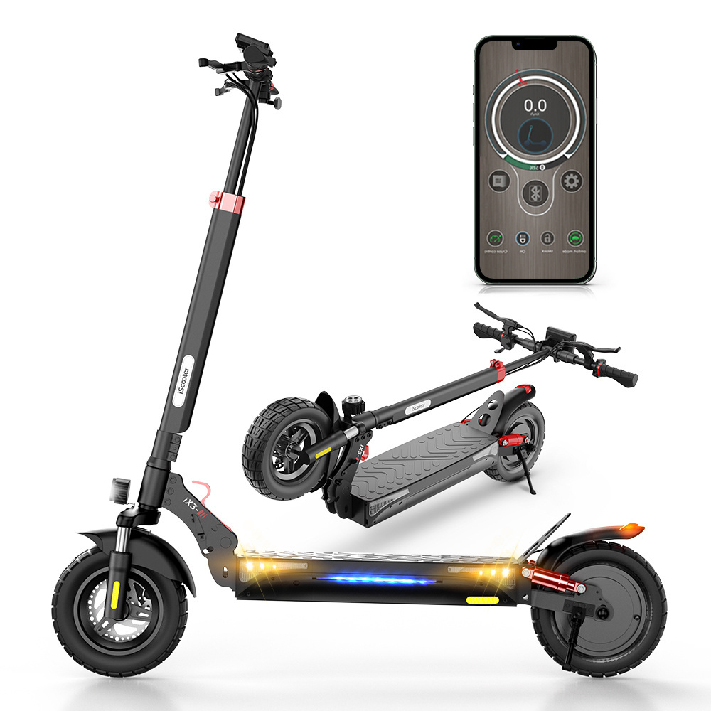 EU warehouse iScooter iX3/iX4 Electric Scooter 11 inch Off-road vacuum Tire 2 wheel 1000W Motor high speed e scooter