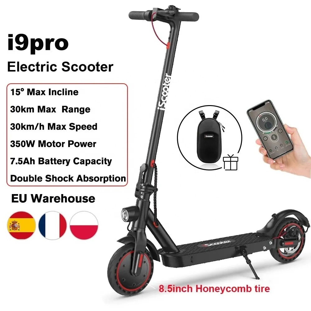 iScooter i9/i9Pro/i9Max/iX4/iX5/iX6 Electric Scooter For Adult 30-50Km Scooter Electric Adults 350-1000W Electric Scooters Kick