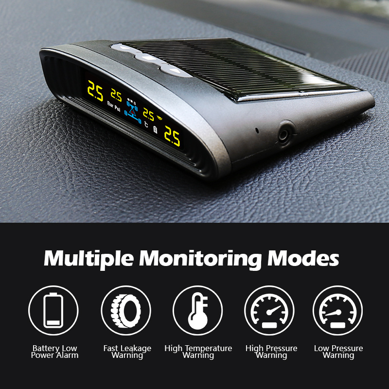 Digital TPMS Tire Pressure Monitoring System Car Wireless External Pressure Sensor