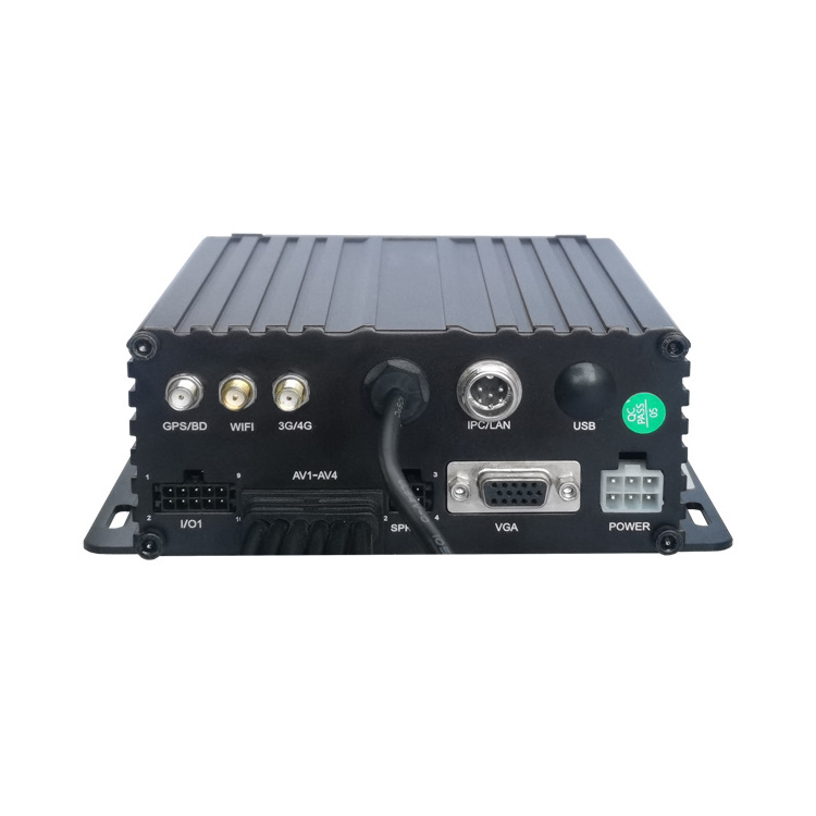 4CH 720P HDD MDVR With 4G GPS MOBILE DVR FOR BUS CCTV SYSTEM Real Time Monitoring and Tracking