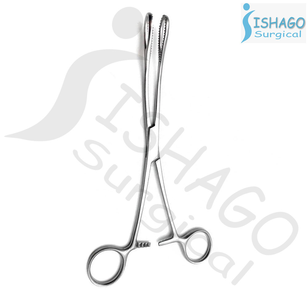 Low Price Foerster Sponge Forceps Premium Stainless Steel Straight Serrated Surgical Holding Instruments Forceps