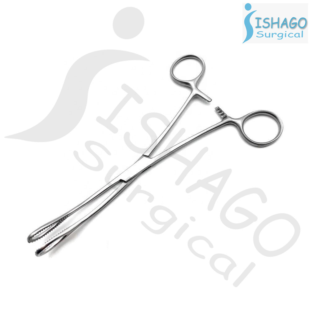 Low Price Foerster Sponge Forceps Premium Stainless Steel Straight Serrated Surgical Holding Instruments Forceps