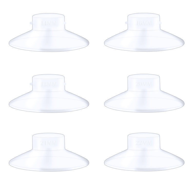 New Design Breast Pump Accessories 14/16/18/19/20/21/22 mm for MomcozyMedela/Elvie/Spectra/Bellababy/TSRETE/Willow Flange Inset