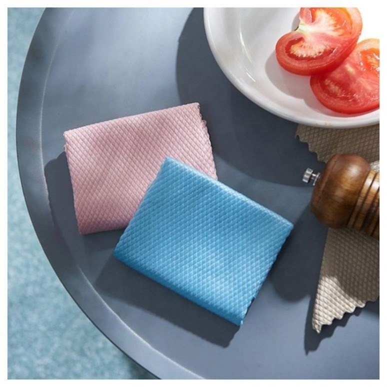 Cleaning Glass Without Water Mark Cleaning Towel Absorbent Cleaning Rag Kain Lap Microfiber Nano Cloth Wine Glass Polishing Cl