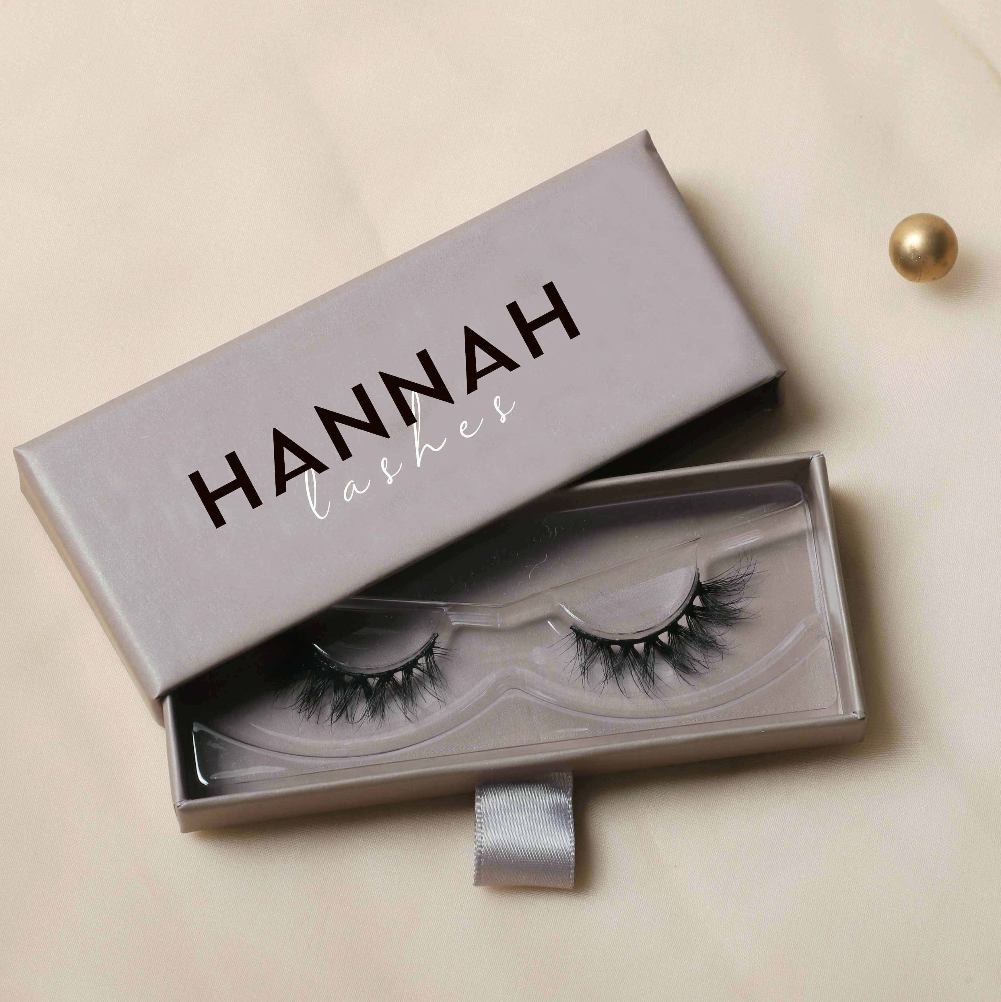 10mm 12mm small short wispy corner half lashes 3D mink natural eyelashes with brown nude beige eyelashes packaging