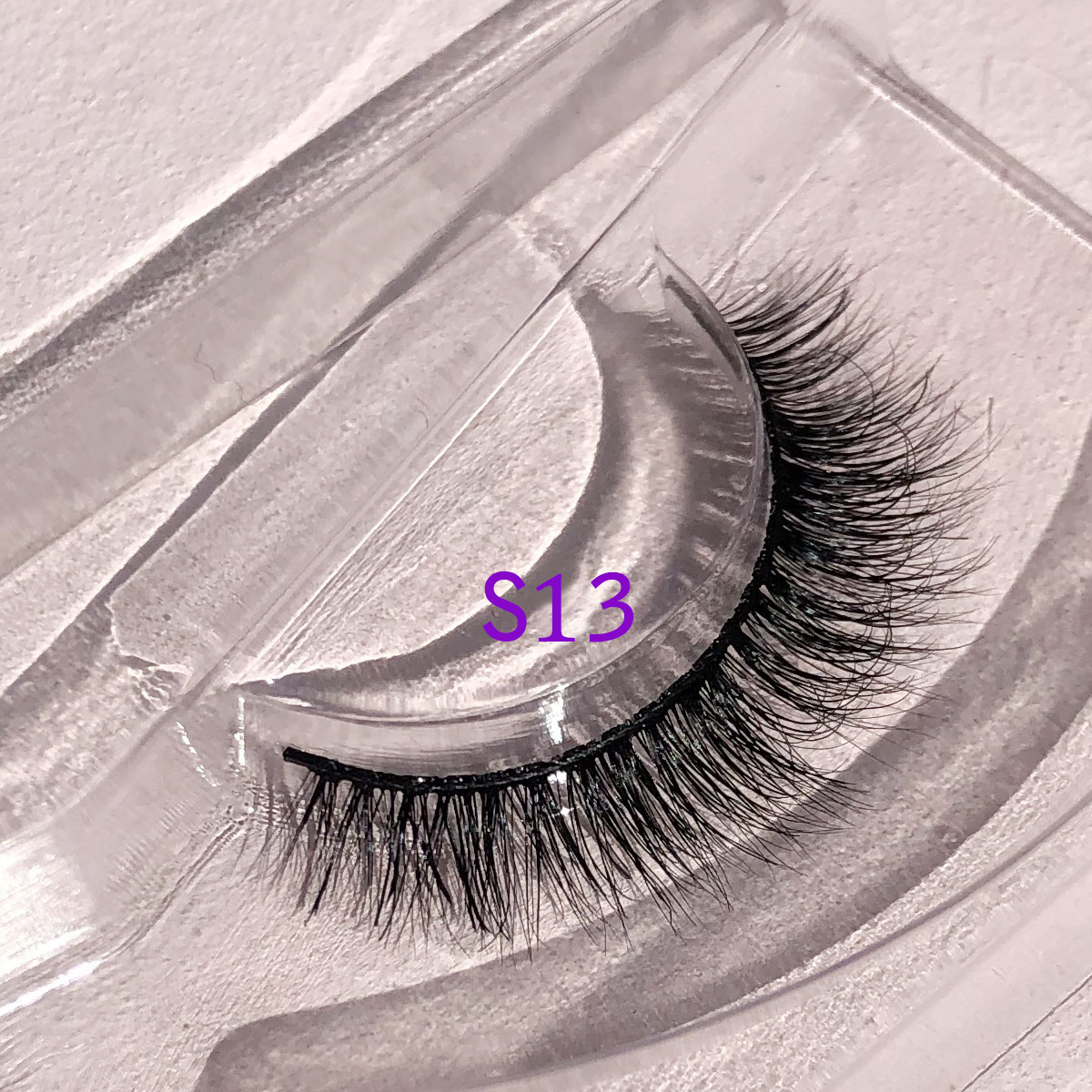 iShero eyelash venders 10mm 12mm natural fluffy short 3d mink eyelashes with custom lash boxes for small eyes