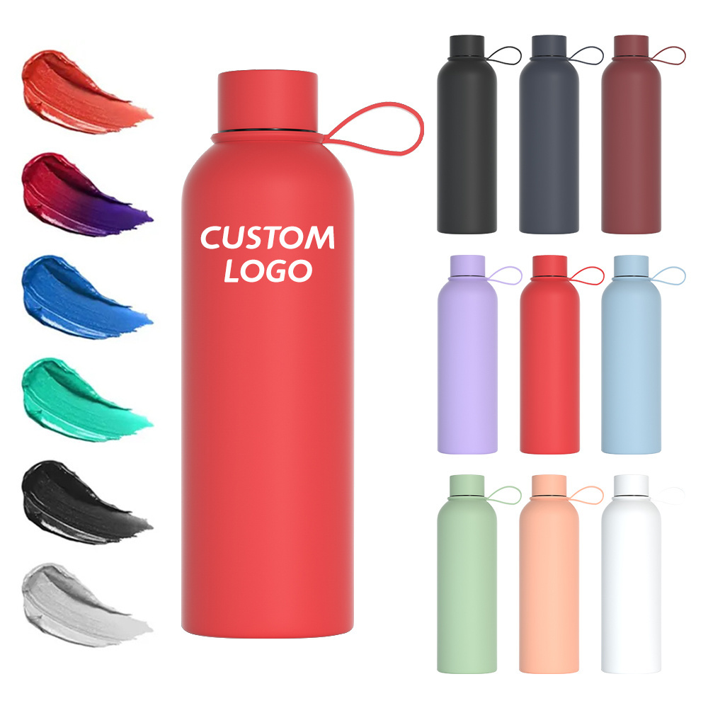 Skinny 40oz Sublimation Matte Black Beer Cup 18/8 Stainless Steel Water Bottle with Lid