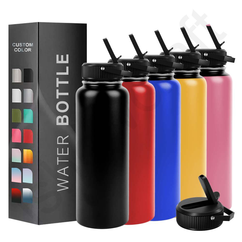 Eco-Friendly Metal Water Bottle Custom Wholesale Thermal Flask Vacuum Water Bottle with Logo