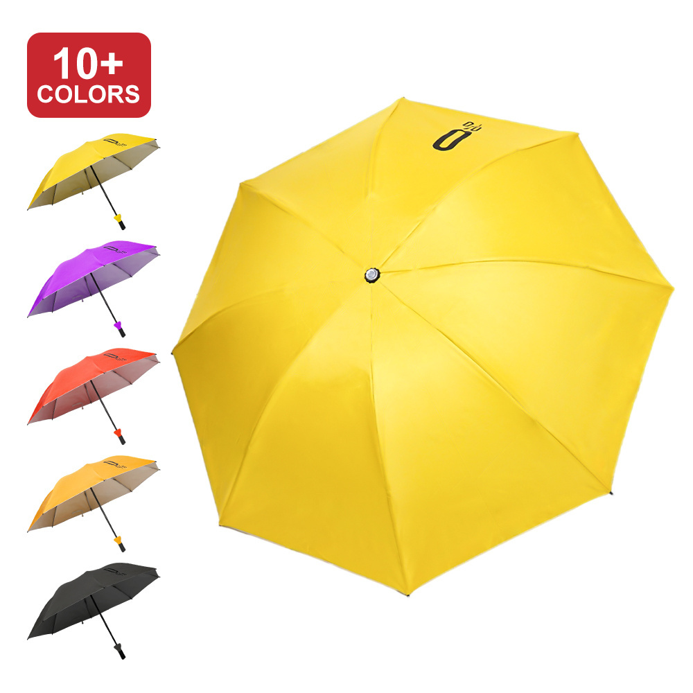 Three-fold Beer Bottle Sun Fashion Gift Sunny  Umbrella for Children with Logo printing