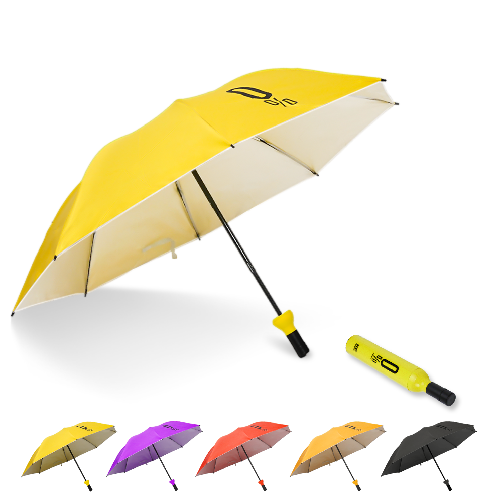 Popular Wholesale Beer Bottle Sun Fashion Gift Umbrella for Adults with Logo printed