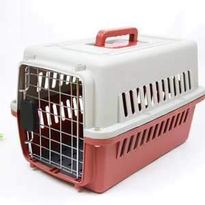 New Pet products Carrier airline transport box flight Carrier Travel Box transportation Cages crate kennel