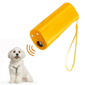 Anti Barking Stop Bark Handheld 3 in 1 Pet dogs LED Flashlights Ultrasonic Dog Repeller and Trainer Device