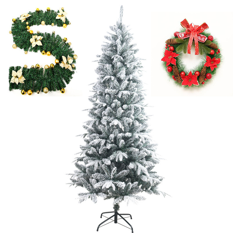 Wholesale Snow Flocked Hot Sale Craft Special Christmas Tree For Christmas