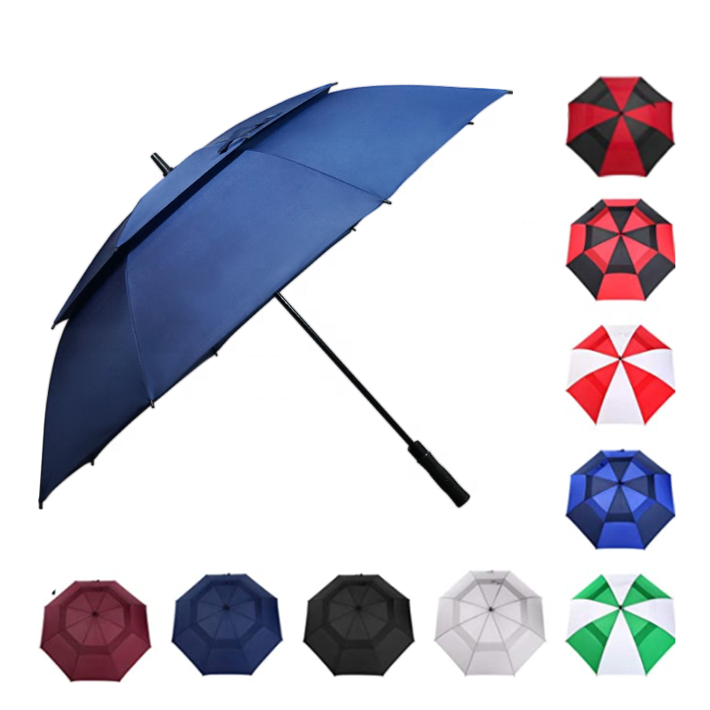 Mini Automatic Kids Golf Car Outdoor Custom Folding Umbrella With Logo