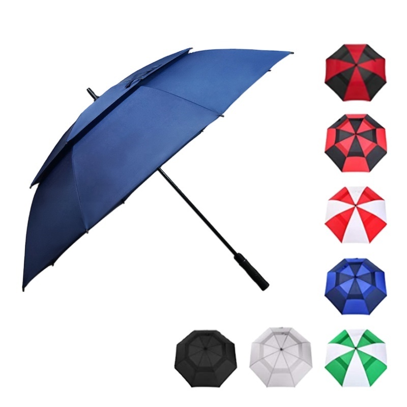 Promotional Sun Folding Custom Mini Automatic Wholesale Transparent Umbrella With Fan