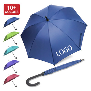 Outdoor Big High Quality Custom Large 30 Inch Straight Umbrella Straight custom Umbrella with logo