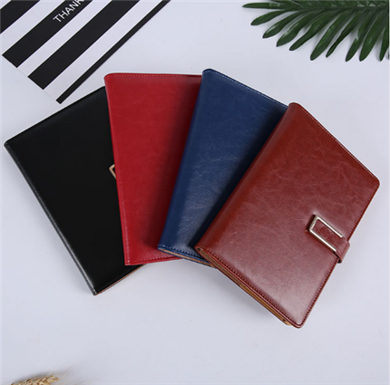 Elegant Yearly Custom Notebook Cover Planning Wholesale Leather Journal