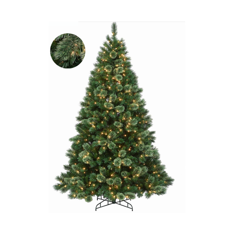 Hot  Factory Manufacture New Promotion Yellow Decorative Christmas Tree with LED Light in Stock