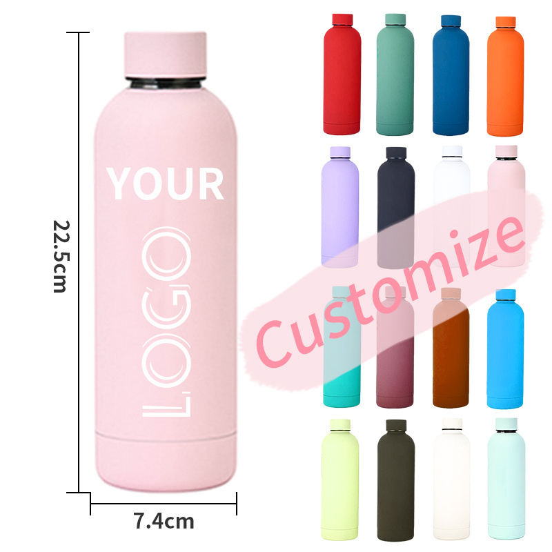 Custom BPA Free Double Wall Stainless Water Tumbler Vacuum Insulated Stainless Steel Water Bottle