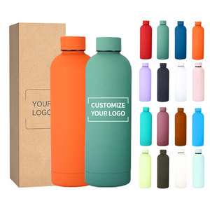 Custom BPA Free Double Wall Stainless Water Tumbler Vacuum Insulated Stainless Steel Water Bottle