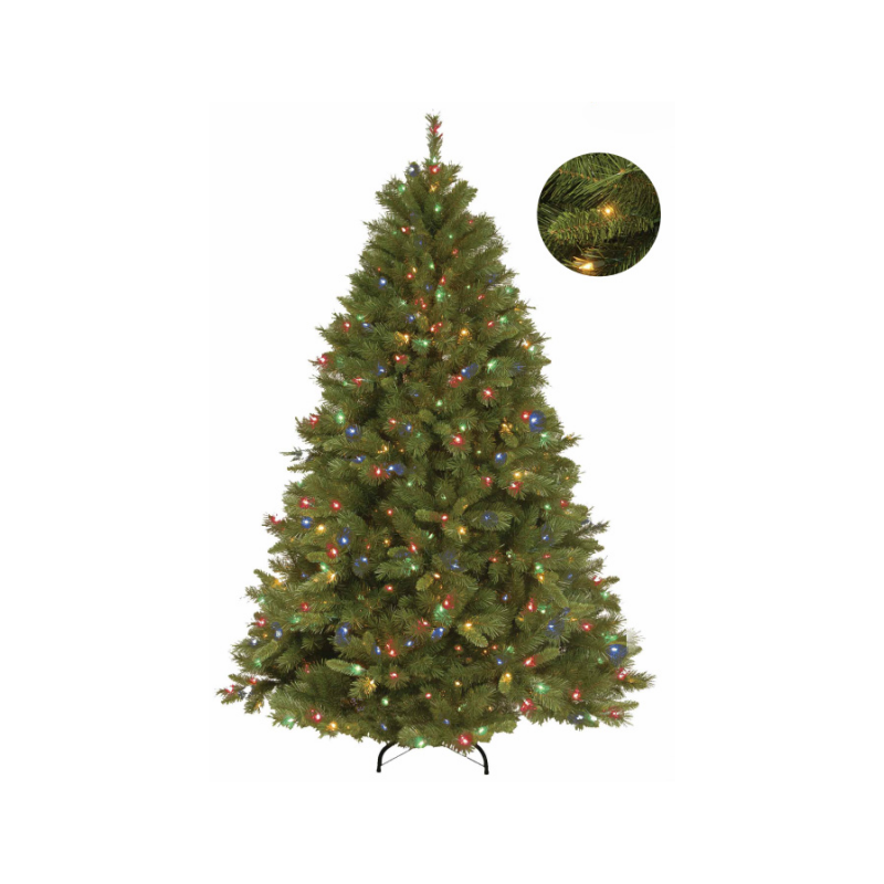 Hot  Factory Manufacture New Promotion Yellow Decorative Christmas Tree with LED Light in Stock