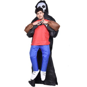 Halloween cartoon doll inflatable costume props scary ghost hugging inflatable suit