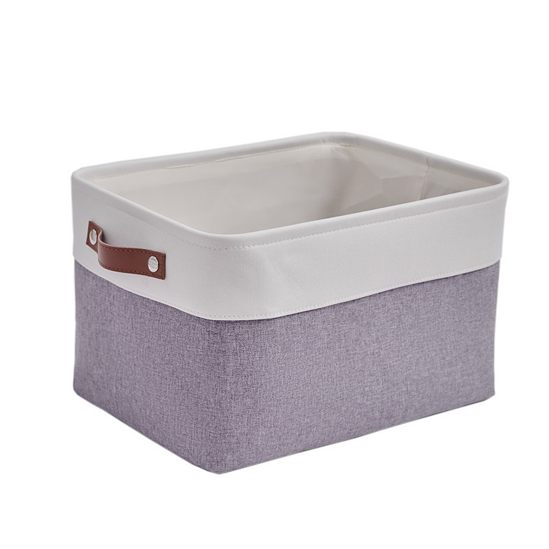 Hot sale home use fabric Closet Organizer Decorative Cube Storage Bins Foldable Storage Bin with handles for home