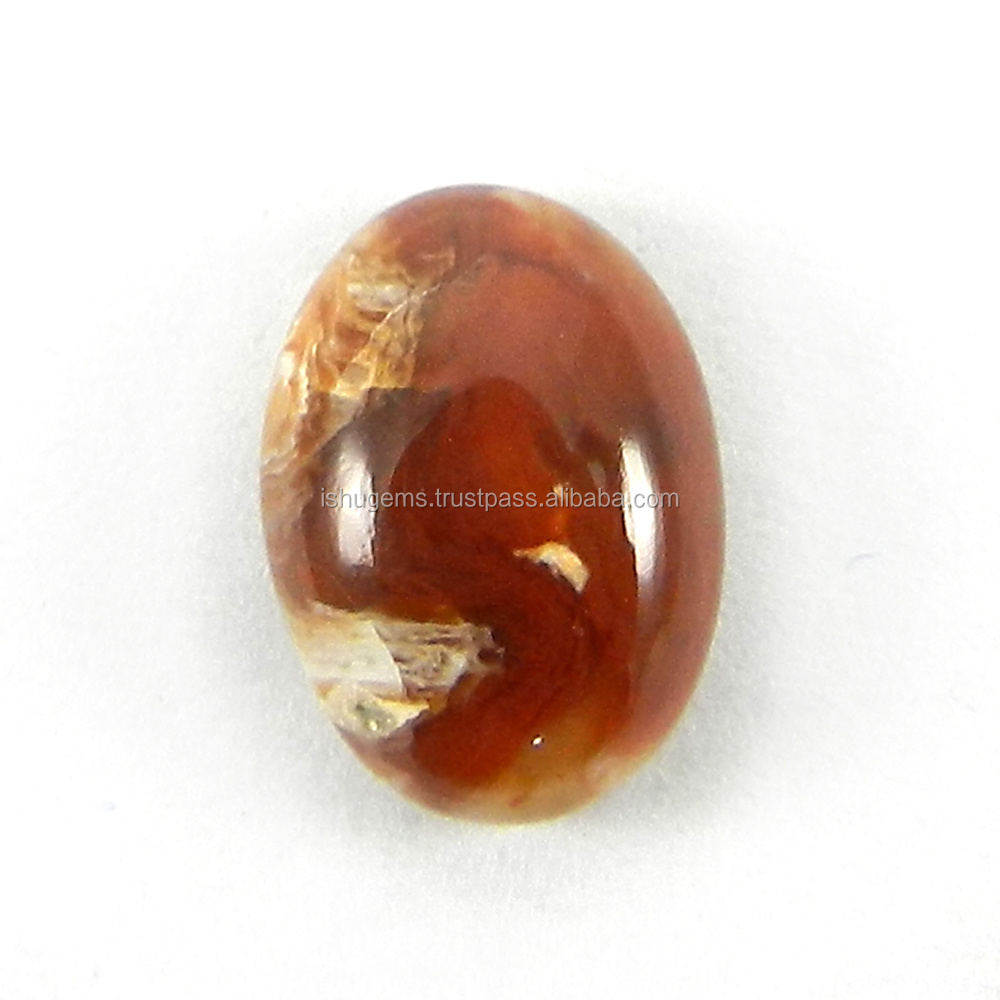 1.21 gms Honey Opal 9.5x13.5mm Oval Cabochon gemstone for Jewelry IG4135