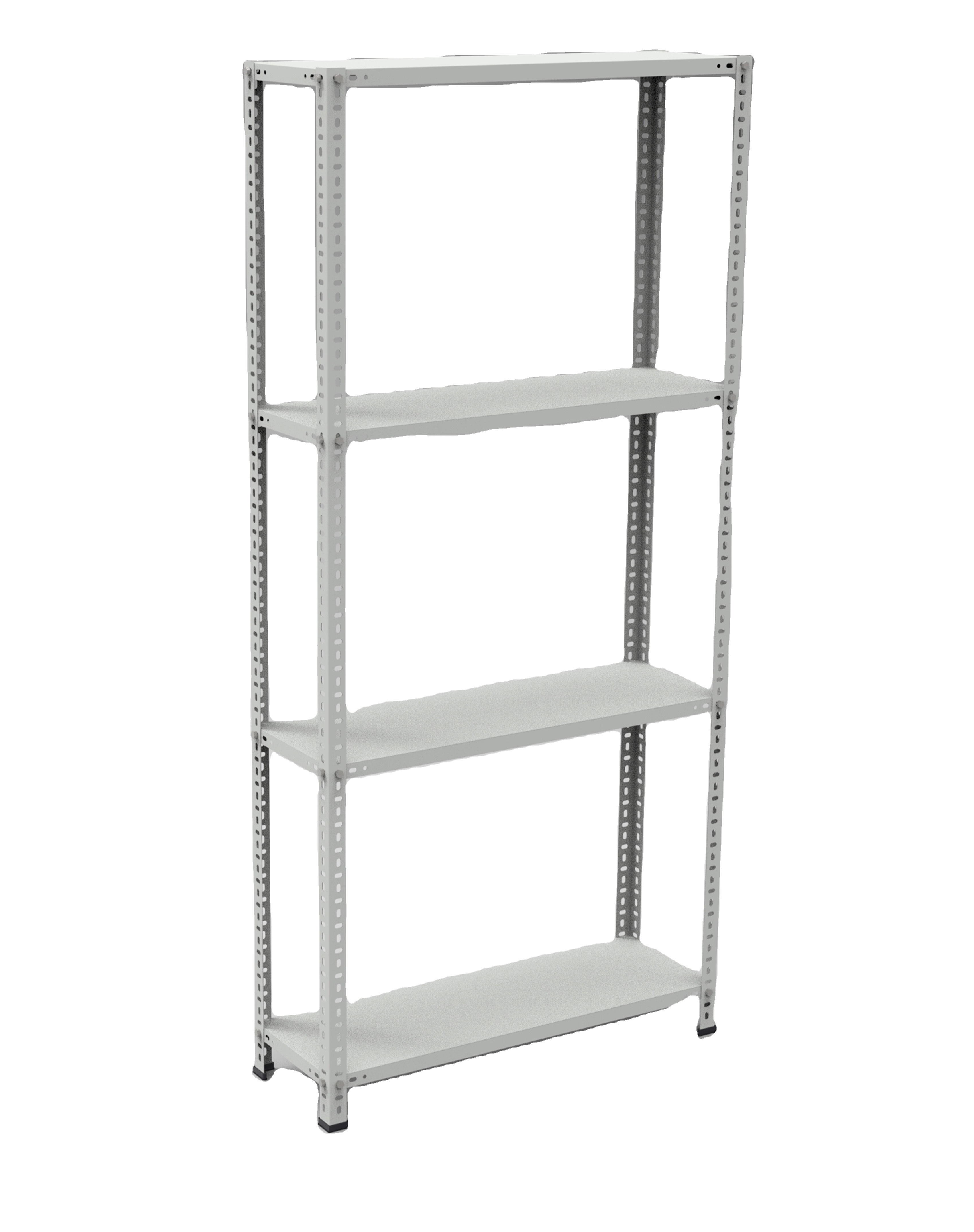 Warehouse Store Home Garage Stacking Boltless Metal Shelves 4 Tier Tiered Sheet Metal Storage Racks Rack H2000xW930xD310