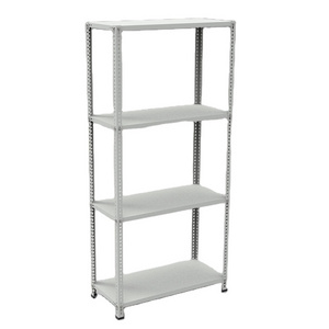 Warehouse Store Home Garage Stacking Boltless Metal Shelves 4 Tier Tiered Sheet Metal Storage Racks Rack H2000xW930xD430