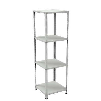 Warehouse Store Home Garage Stacking Boltless Metal Shelves 4 Tier Tiered Sheet Metal Storage Racks Rack H2000xW590xD590