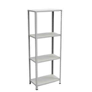 Warehouse Store Home Garage Stacking Boltless Metal Shelves 4 Tier Tiered Sheet Metal Storage Racks Rack H2000xW750xD430