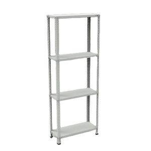 Warehouse Store Home Garage Stacking Boltless Metal Shelves 4 Tier Tiered Sheet Metal Storage Racks Rack H2000xW750xD310