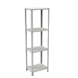 Warehouse Store Home Garage Stacking Boltless Metal Shelves 4 Tier Tiered Sheet Metal Storage Racks Rack H2000xW590xD430