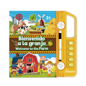 Baby Learning Talking Farm House Educational Toys And Books Kids Books With Music Sound Farm Animal