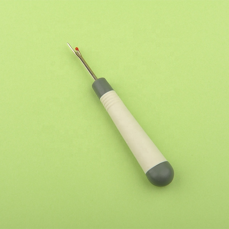 Grey Sewing Thread Remover Wire Trimming Thread Cutting Rubber Hand Sewing Tool Accessories Seam Ripper