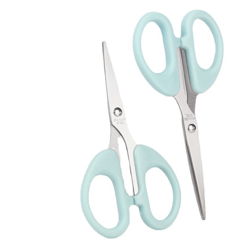 Stainless Steel Office Scissors 6.5'' Plastic Handle Craft Scissors For Cutting Paper