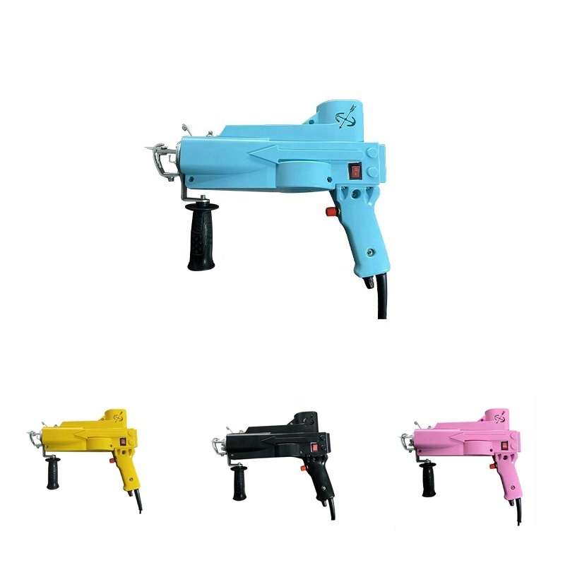 Wholesaler 2in1 Electric Tufting Manufacturer Carpet Making Rug Machine ak-1 Cut Pile ak-2 Loop Pile Hand Tufting Gun for DIY