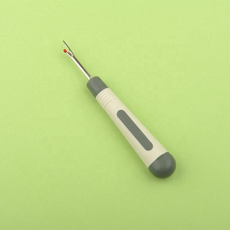 Grey Sewing Thread Remover Wire Trimming Thread Cutting Rubber Hand Sewing Tool Accessories Seam Ripper