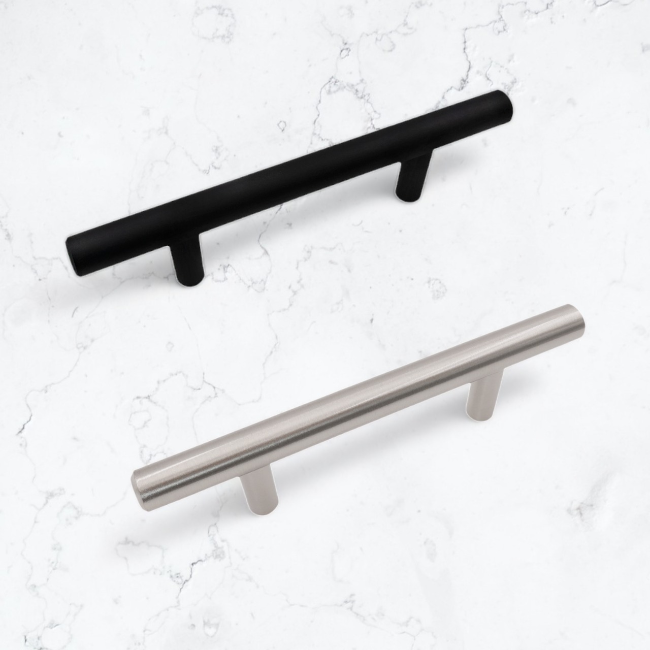 Made in US Fancy T Bar Shaped Stainless Steel Cabinet Pull Handles Bedroom Cupboard Pull Handles at Wholesale Prices