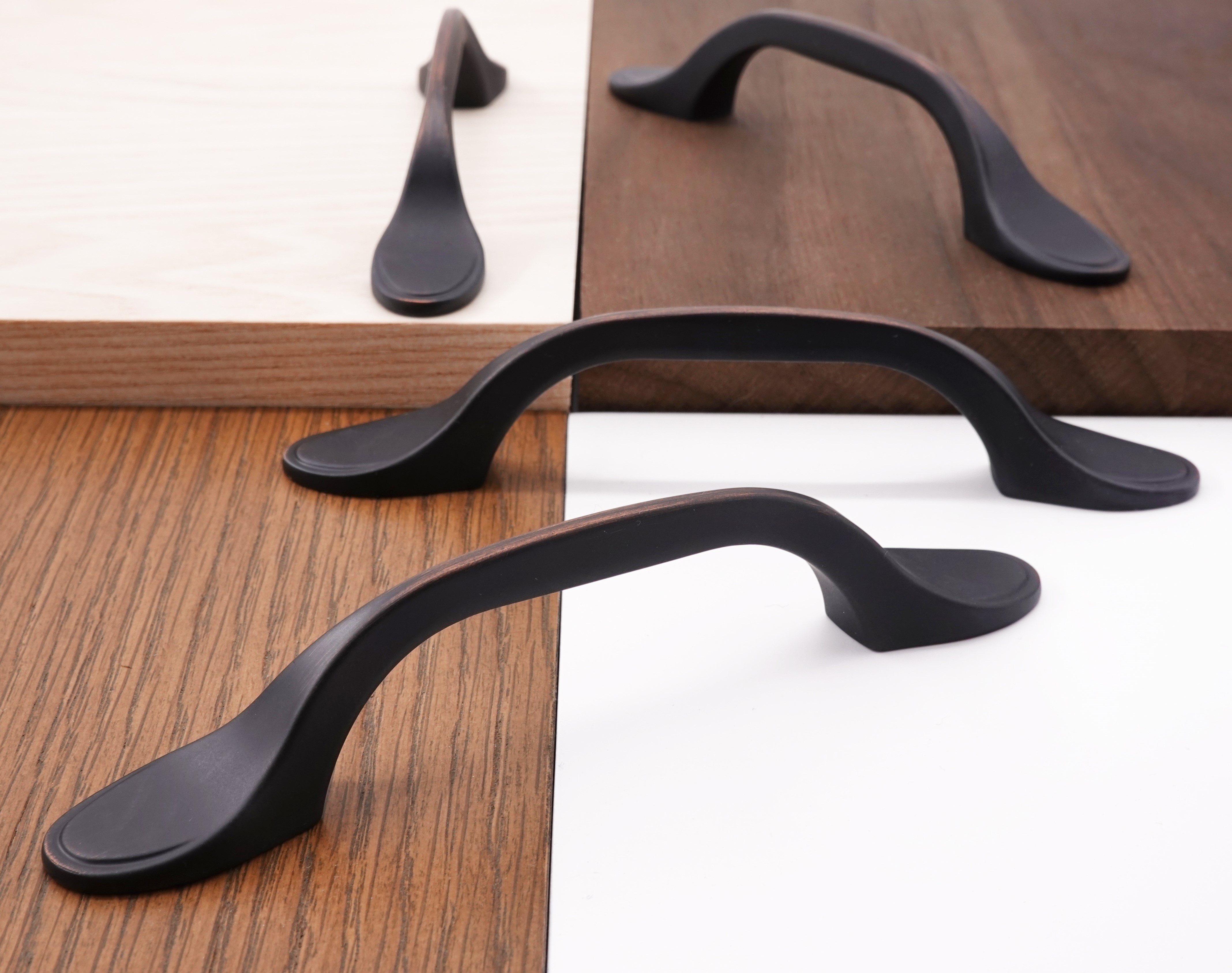 Footed Cabinet Handles Oil Rubbed Bronze 3